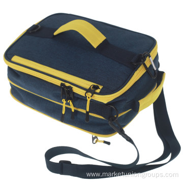 Fashionable High-Capacity Shoulder Insulated Lunch Box Cooler Bag